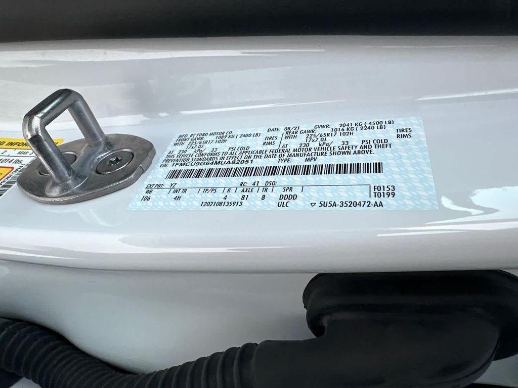 used 2021 Ford Escape car, priced at $18,999