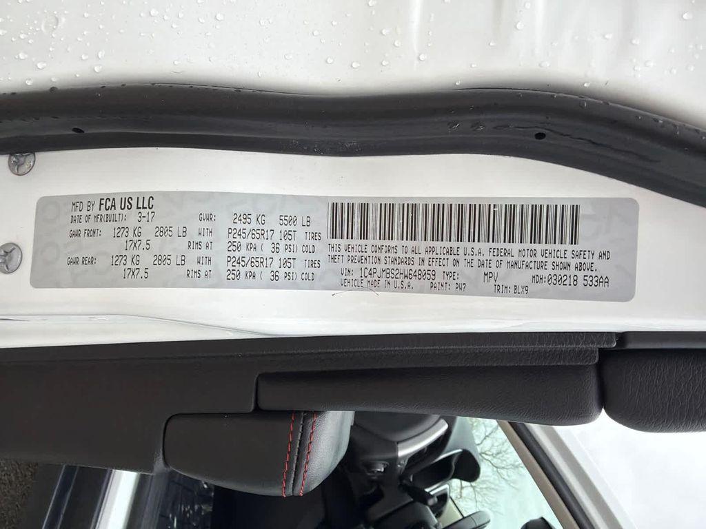 used 2017 Jeep Cherokee car, priced at $14,999