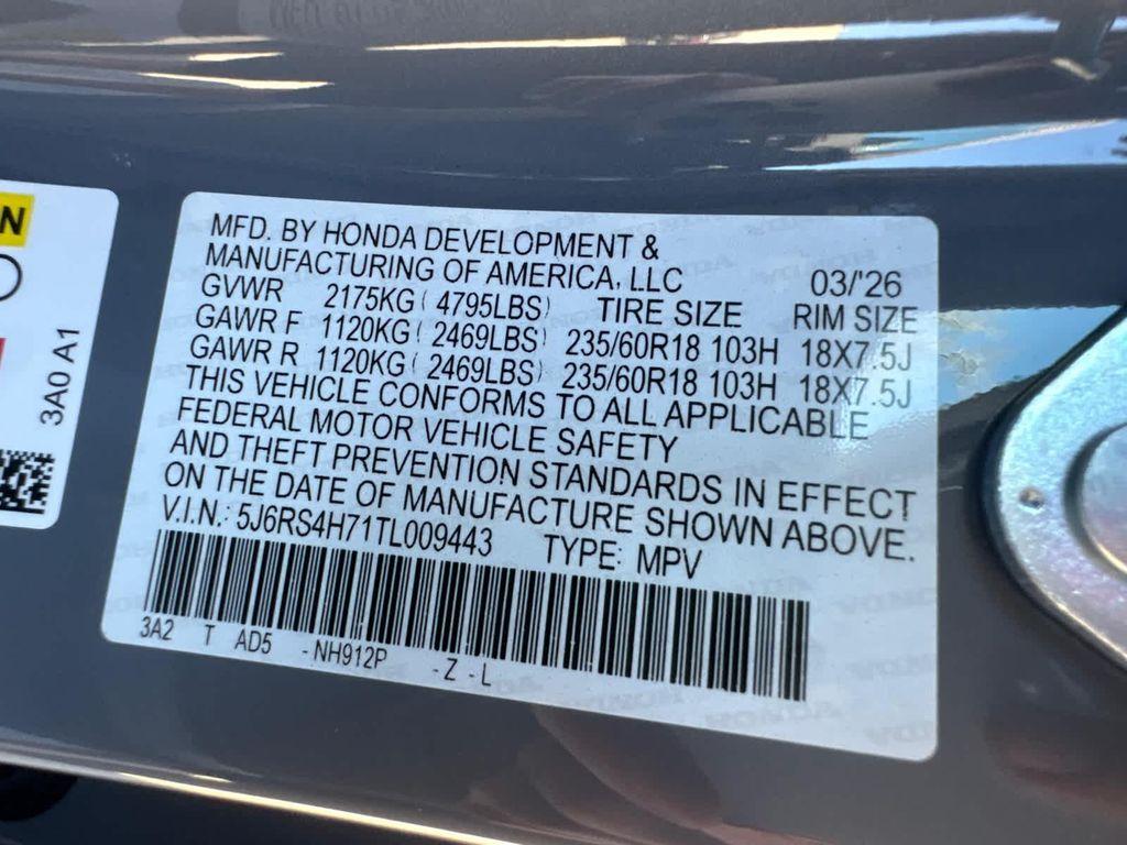 new 2026 Honda CR-V car, priced at $38,805