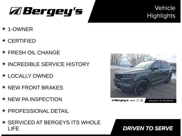 used 2022 Kia Sorento car, priced at $19,895