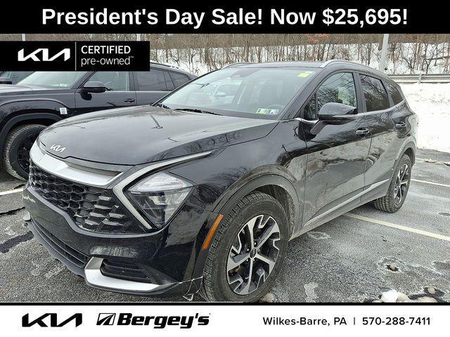 used 2023 Kia Sportage Hybrid car, priced at $25,695