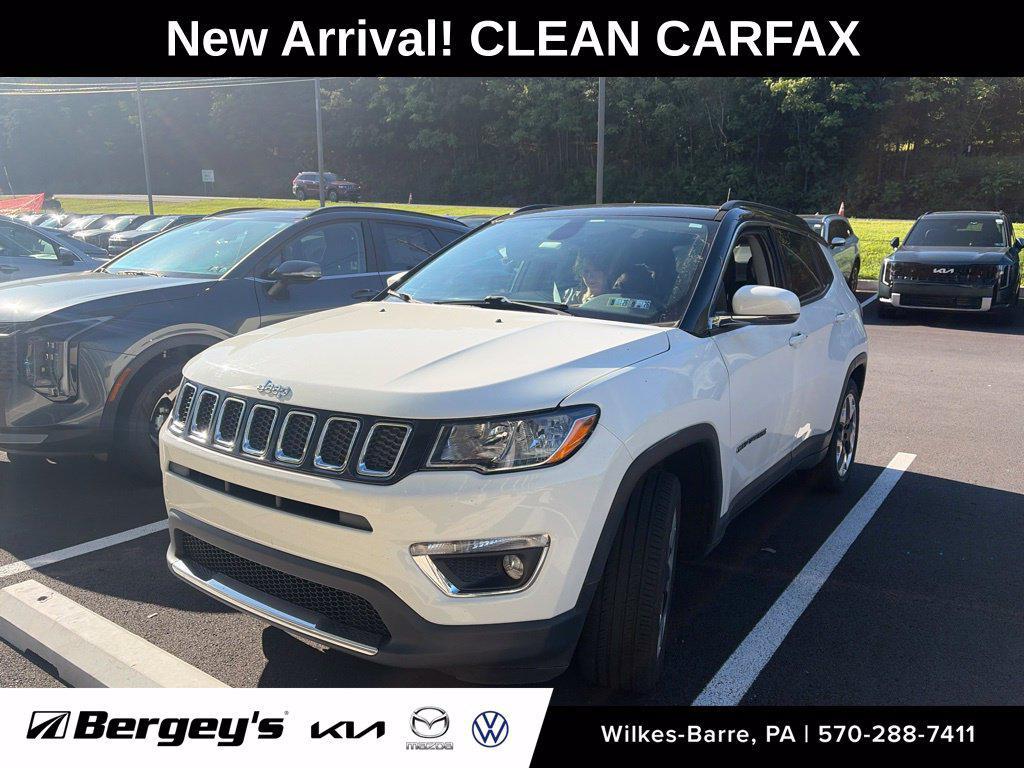 used 2019 Jeep Compass car, priced at $15,489