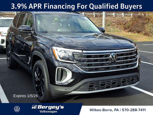 new 2026 Volkswagen Atlas car, priced at $44,875