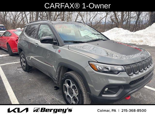 used 2022 Jeep Compass car, priced at $23,995