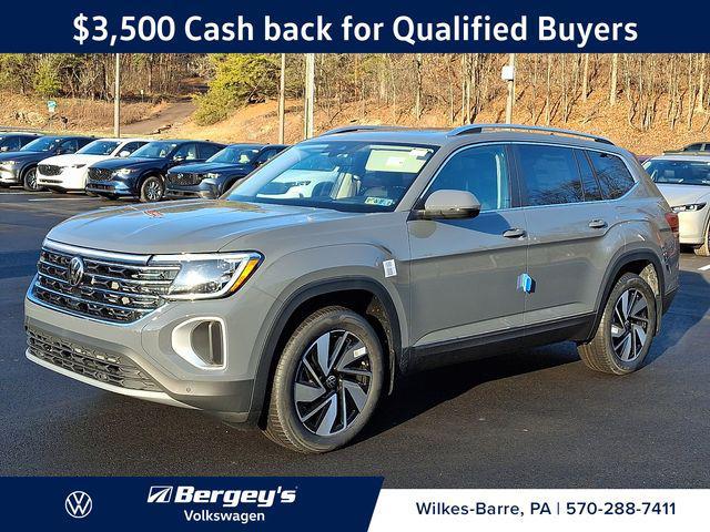 new 2026 Volkswagen Atlas car, priced at $47,869
