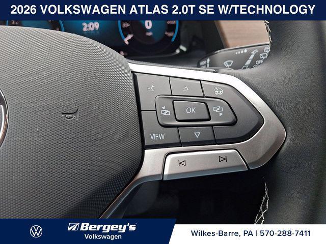new 2026 Volkswagen Atlas car, priced at $44,274