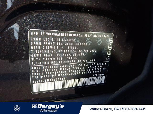 new 2026 Volkswagen Tiguan car, priced at $35,969