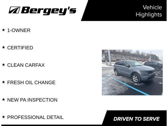 used 2023 Kia Sorento car, priced at $25,395