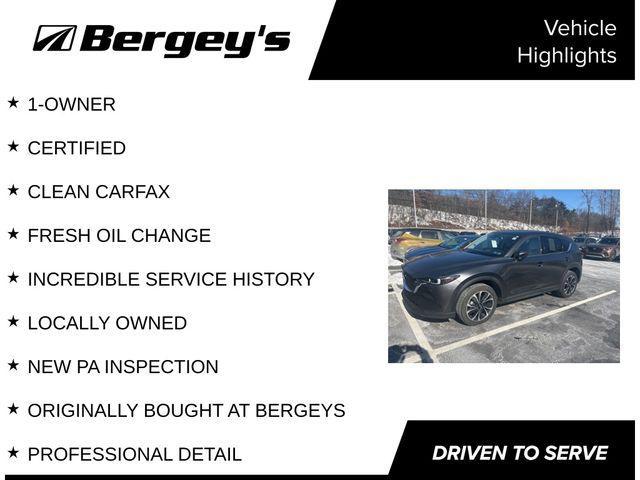 used 2022 Mazda CX-5 car, priced at $25,495