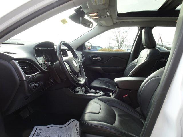 used 2021 Jeep Cherokee car, priced at $17,072