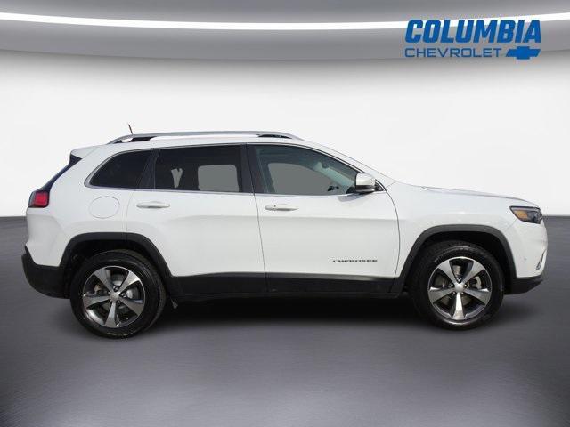 used 2021 Jeep Cherokee car, priced at $17,072