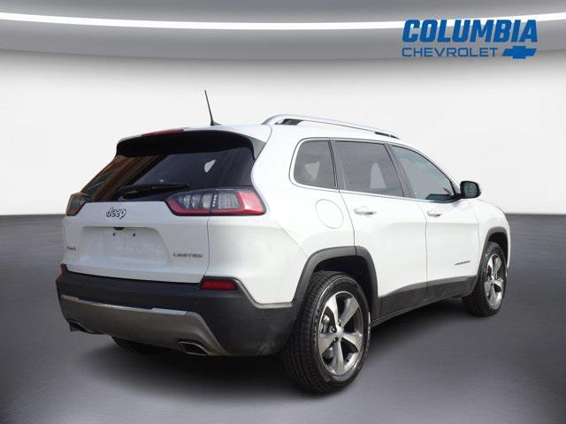 used 2021 Jeep Cherokee car, priced at $17,072
