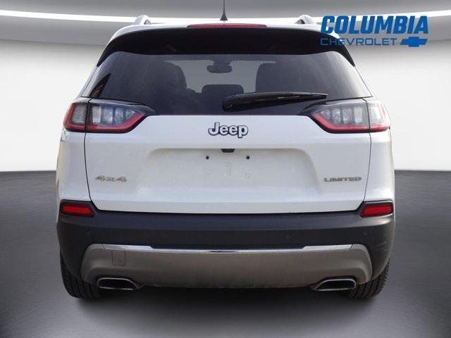used 2021 Jeep Cherokee car, priced at $17,072