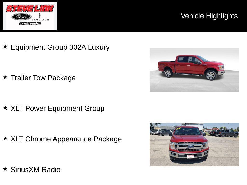 used 2020 Ford F-150 car, priced at $39,651