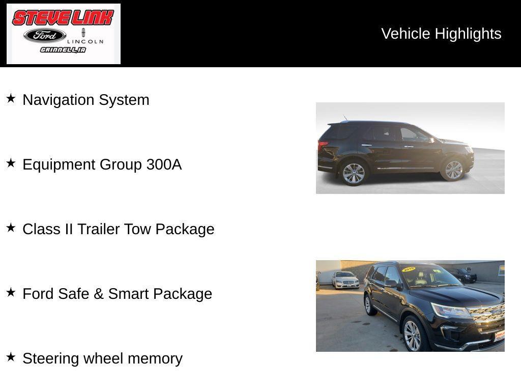 used 2019 Ford Explorer car, priced at $30,546