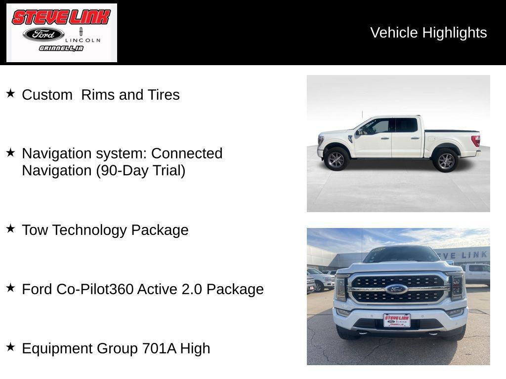 used 2021 Ford F-150 car, priced at $43,533
