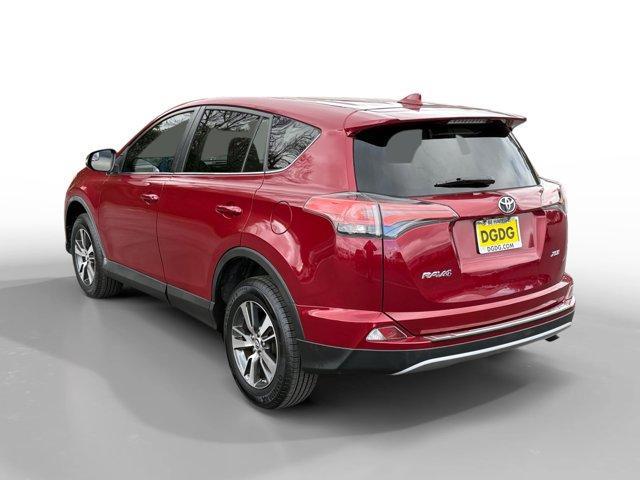 used 2018 Toyota RAV4 car, priced at $17,999