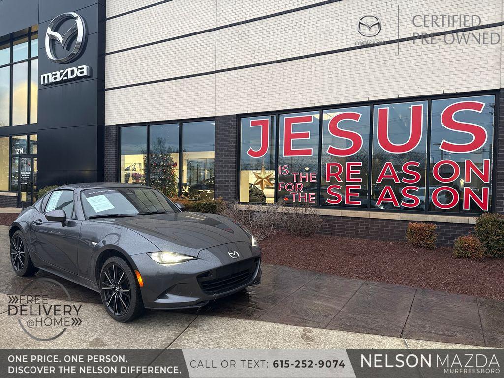 used 2024 Mazda MX-5 Miata RF car, priced at $32,990