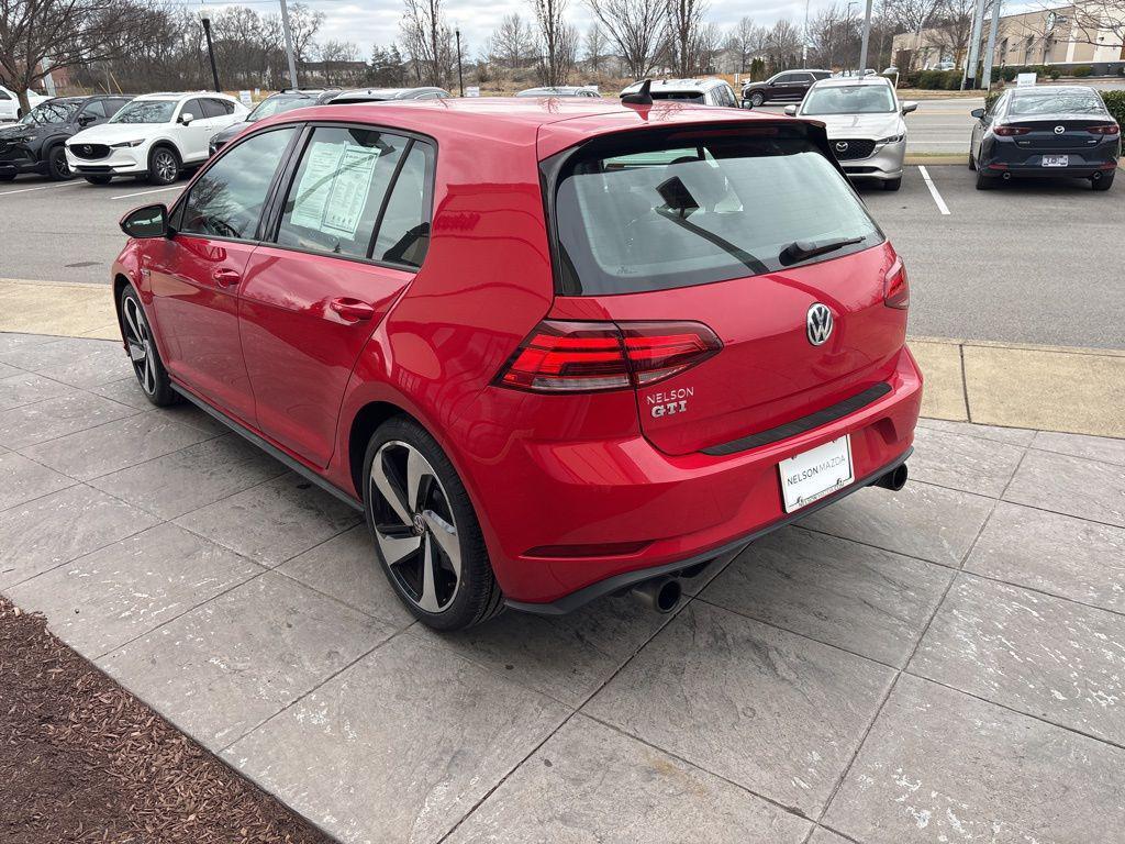 used 2018 Volkswagen Golf GTI car, priced at $16,990