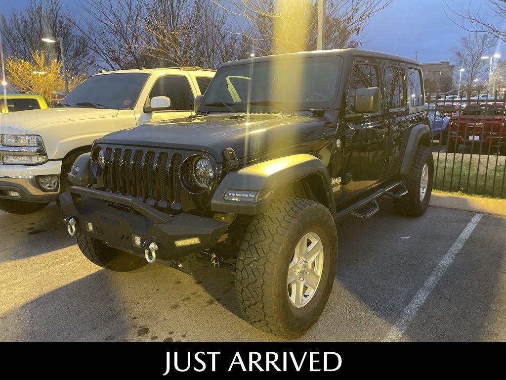 used 2019 Jeep Wrangler Unlimited car, priced at $19,502