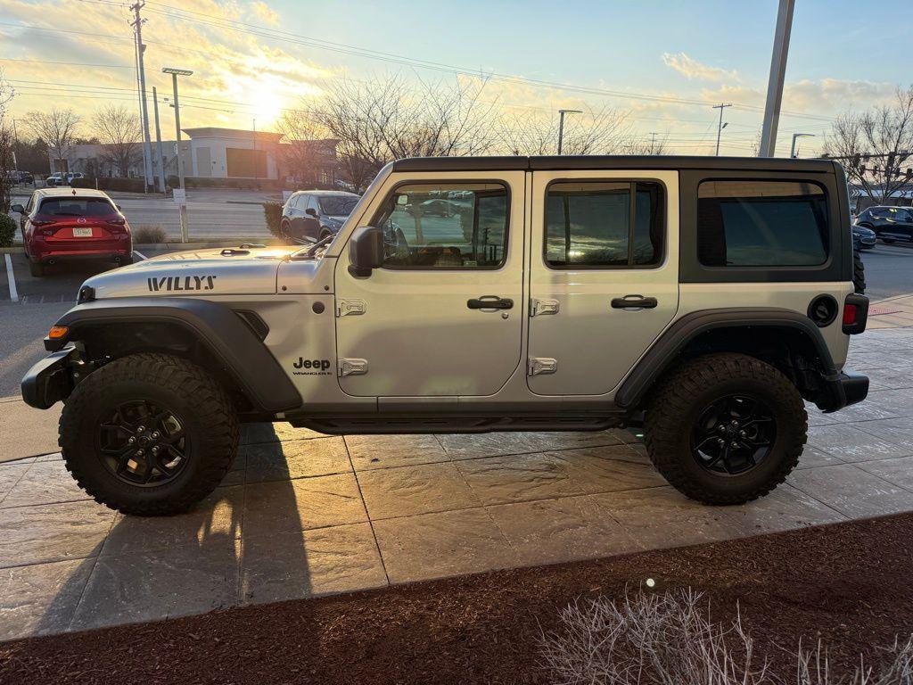 used 2024 Jeep Wrangler car, priced at $38,782