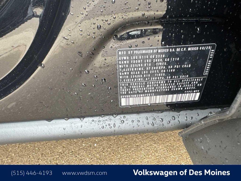 new 2025 Volkswagen Tiguan car, priced at $30,961