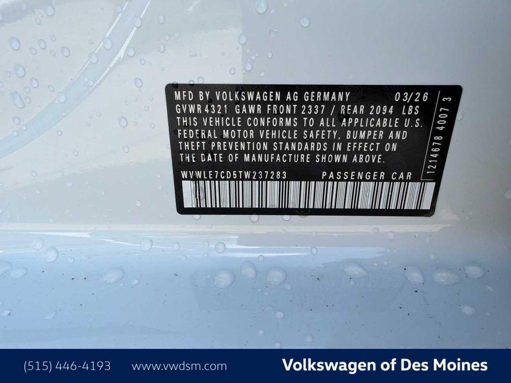 new 2026 Volkswagen Golf GTI car, priced at $36,425