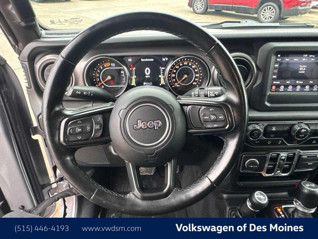 used 2021 Jeep Wrangler car, priced at $28,986