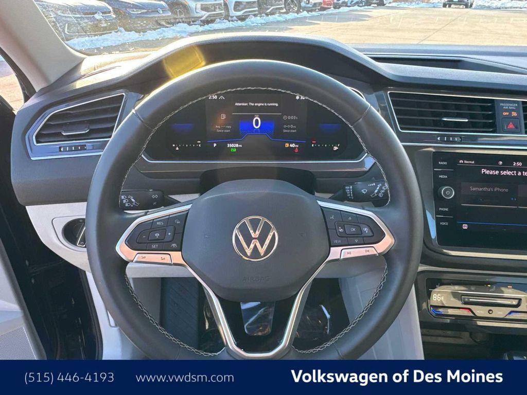 used 2022 Volkswagen Tiguan car, priced at $23,352