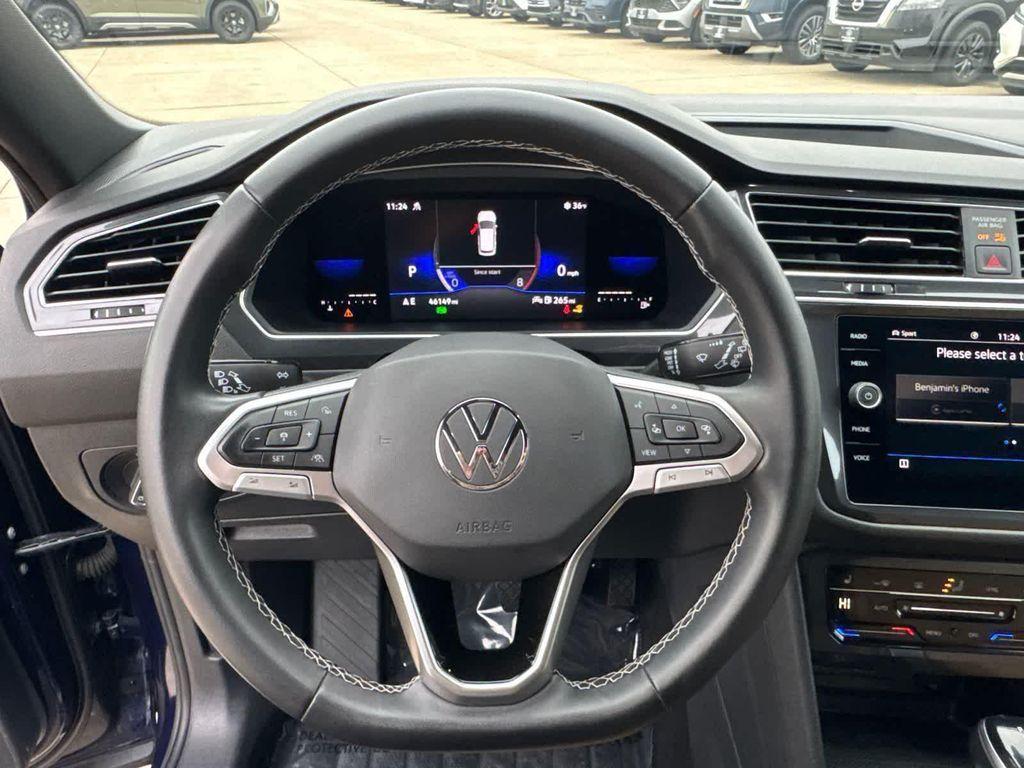 used 2022 Volkswagen Tiguan car, priced at $22,597
