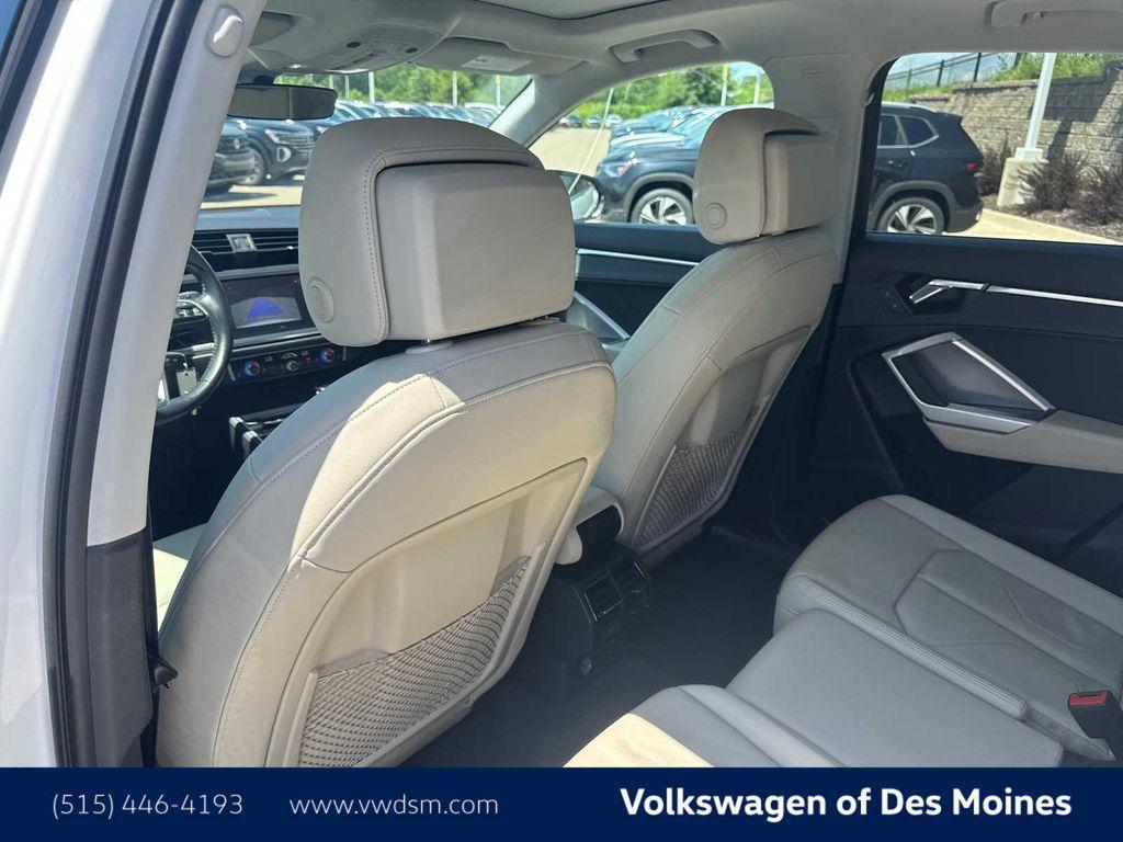 used 2020 Audi Q3 car, priced at $18,995