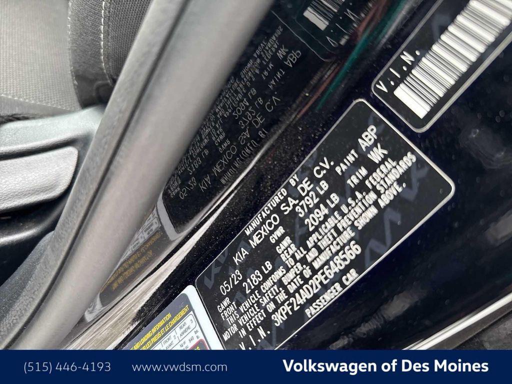 used 2023 Kia Forte car, priced at $17,428