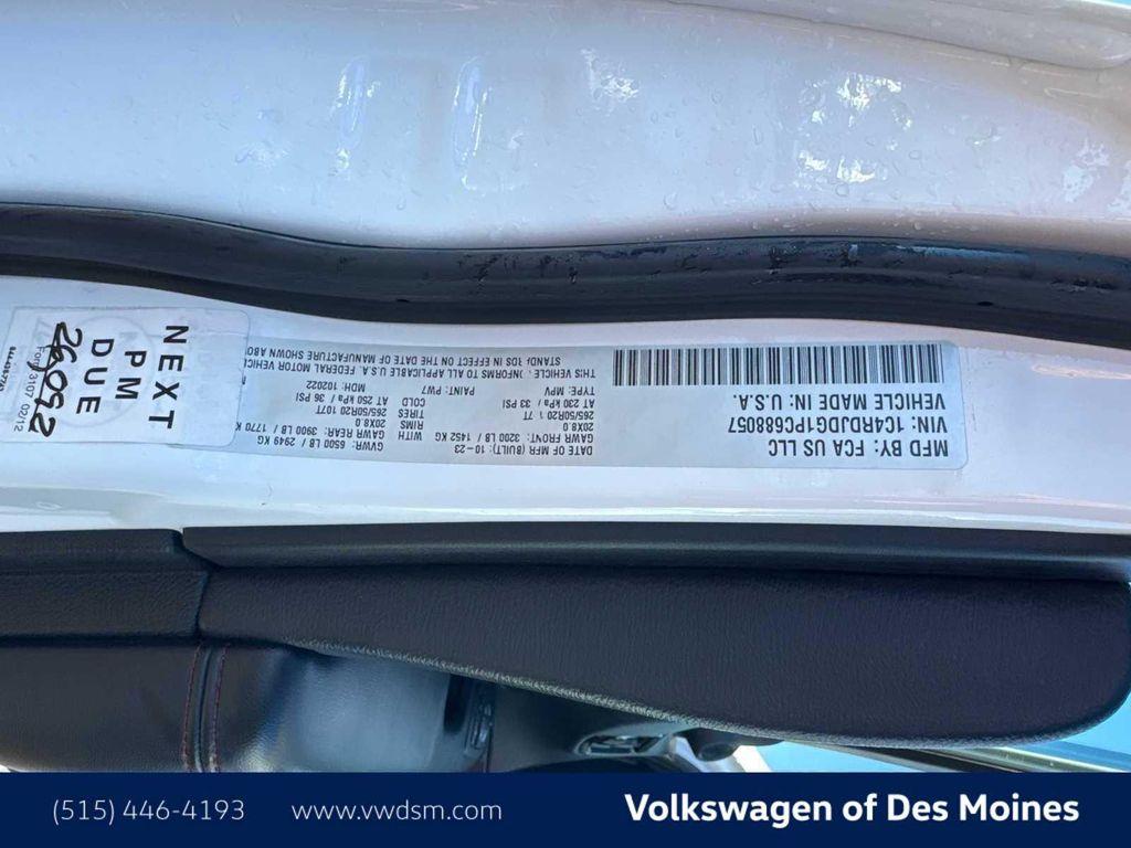 used 2023 Dodge Durango car, priced at $27,337