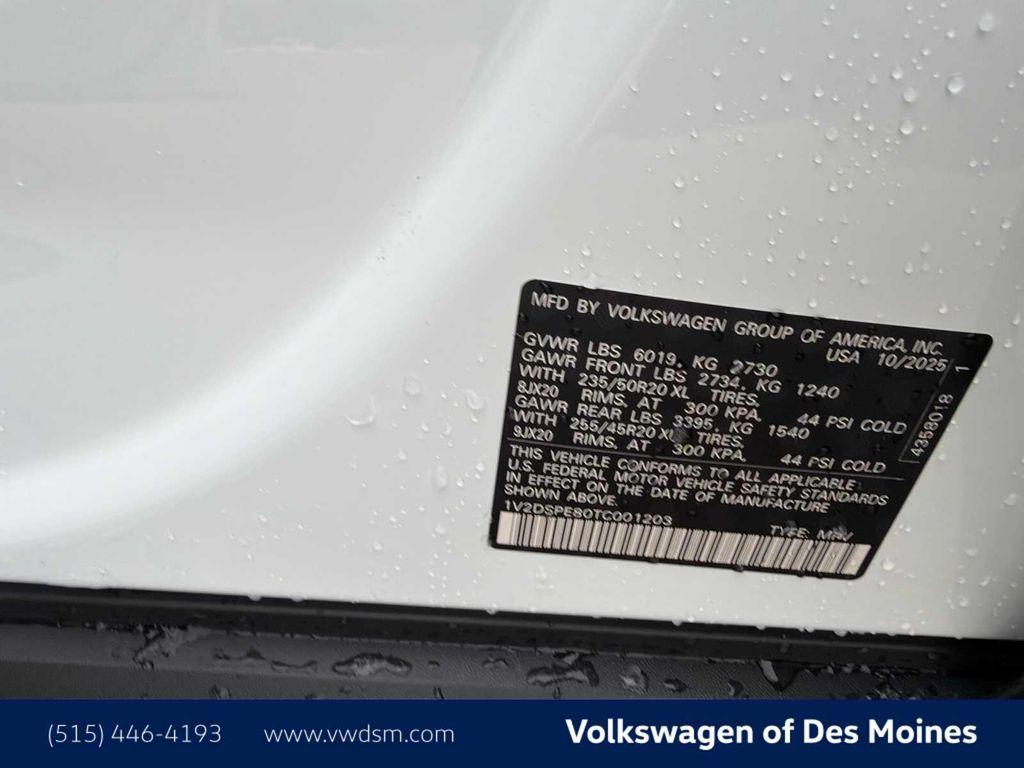 new 2026 Volkswagen ID.4 car, priced at $48,221