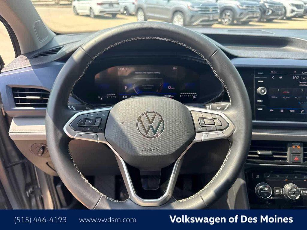 used 2024 Volkswagen Taos car, priced at $23,998