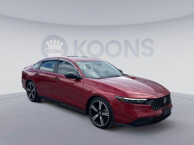used 2024 Honda Accord Hybrid car, priced at $27,400