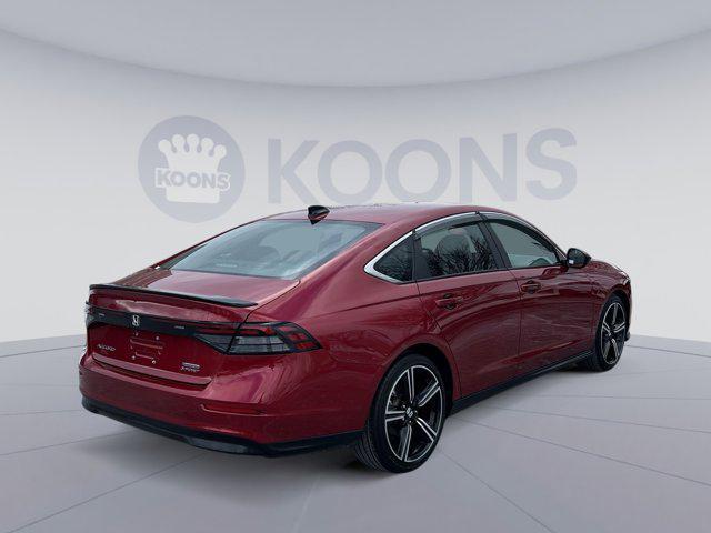 used 2024 Honda Accord Hybrid car, priced at $27,400