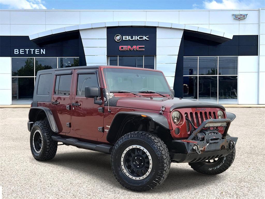 used 2009 Jeep Wrangler Unlimited car, priced at $7,999