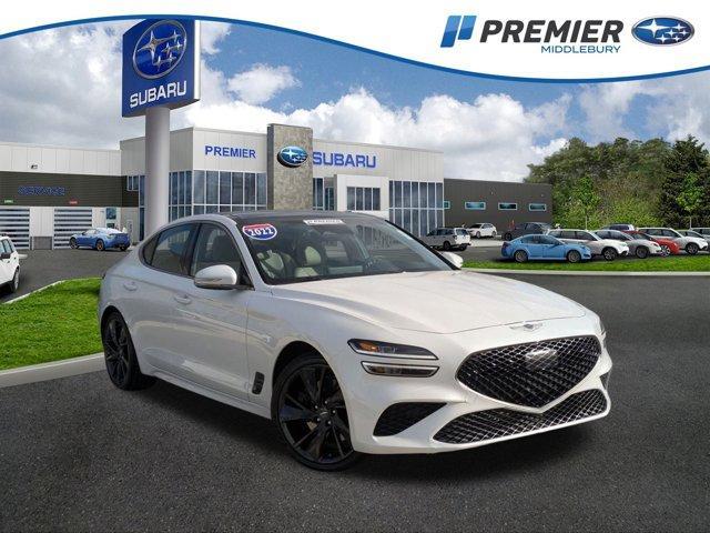 used 2022 Genesis G70 car, priced at $30,562