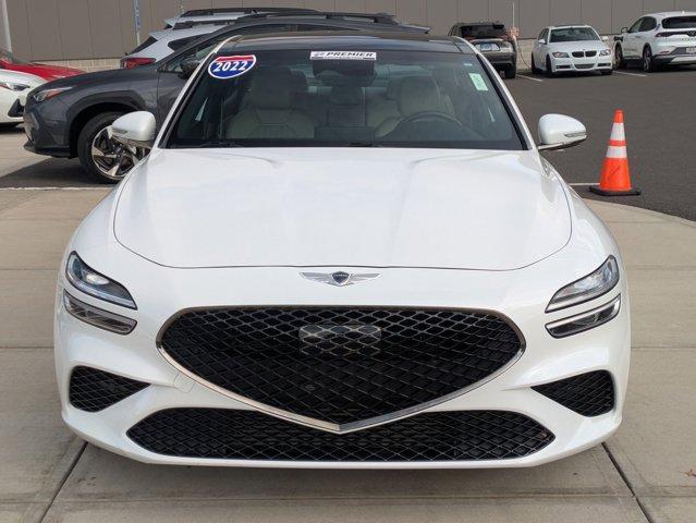 used 2022 Genesis G70 car, priced at $30,562