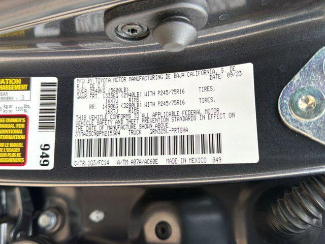 used 2023 Toyota Tacoma car, priced at $32,898