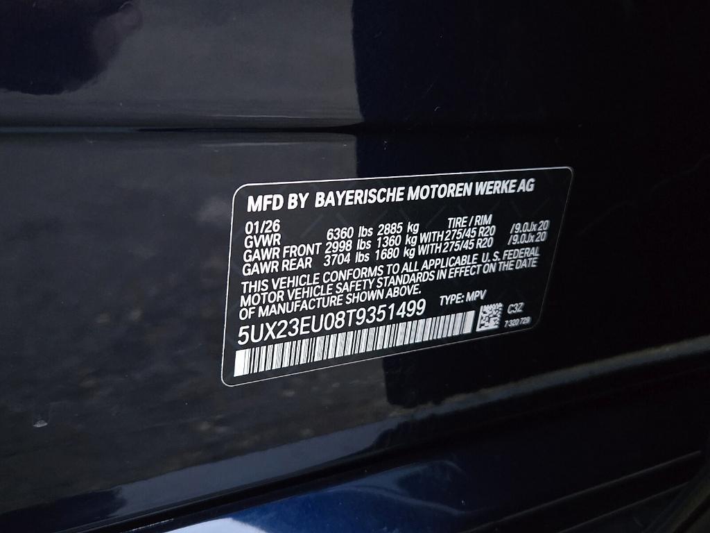 new 2026 BMW X5 car, priced at $81,350