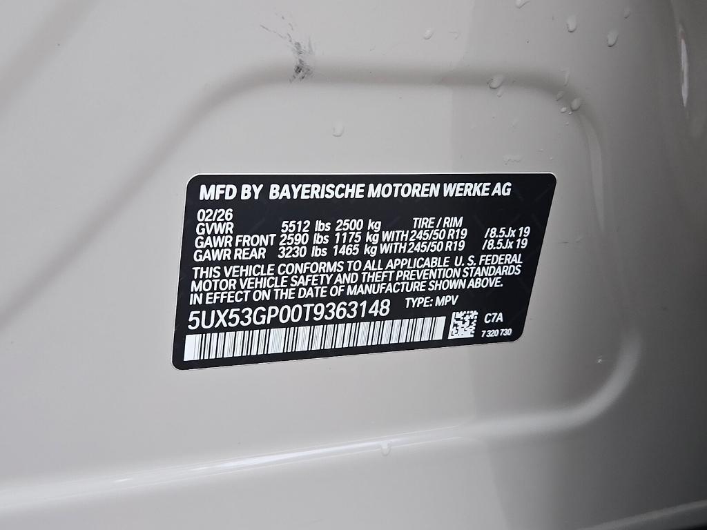 new 2026 BMW X3 car, priced at $55,865
