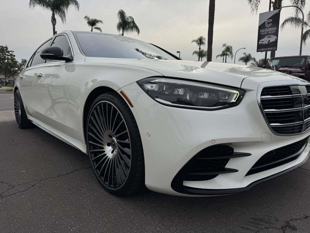 used 2022 Mercedes-Benz S-Class car, priced at $67,995