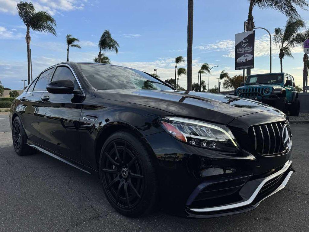 used 2019 Mercedes-Benz AMG C 63 car, priced at $42,995