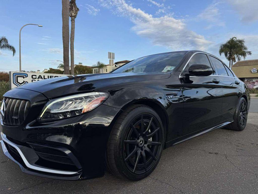used 2019 Mercedes-Benz AMG C 63 car, priced at $42,995
