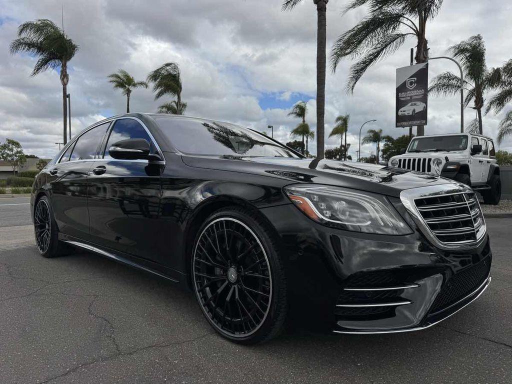 used 2018 Mercedes-Benz S-Class car, priced at $33,995