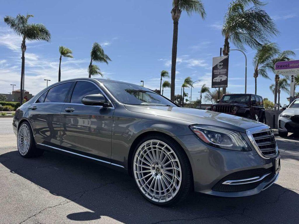 used 2020 Mercedes-Benz S-Class car, priced at $34,995