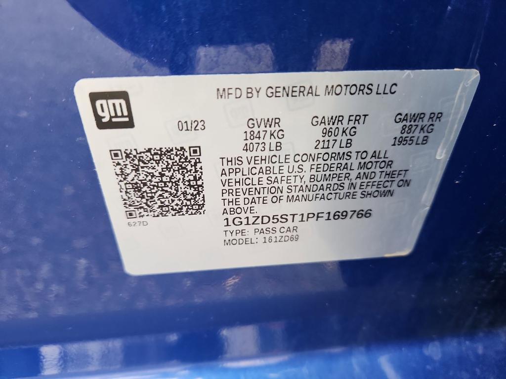 used 2023 Chevrolet Malibu car, priced at $17,500