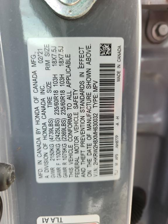 used 2021 Honda CR-V car, priced at $29,900